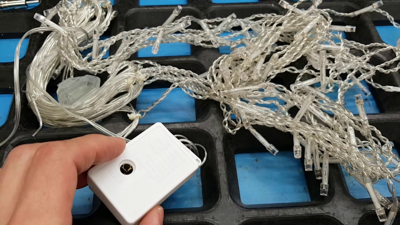 Blinken von China Lichterketten dauerhaft ausschalten