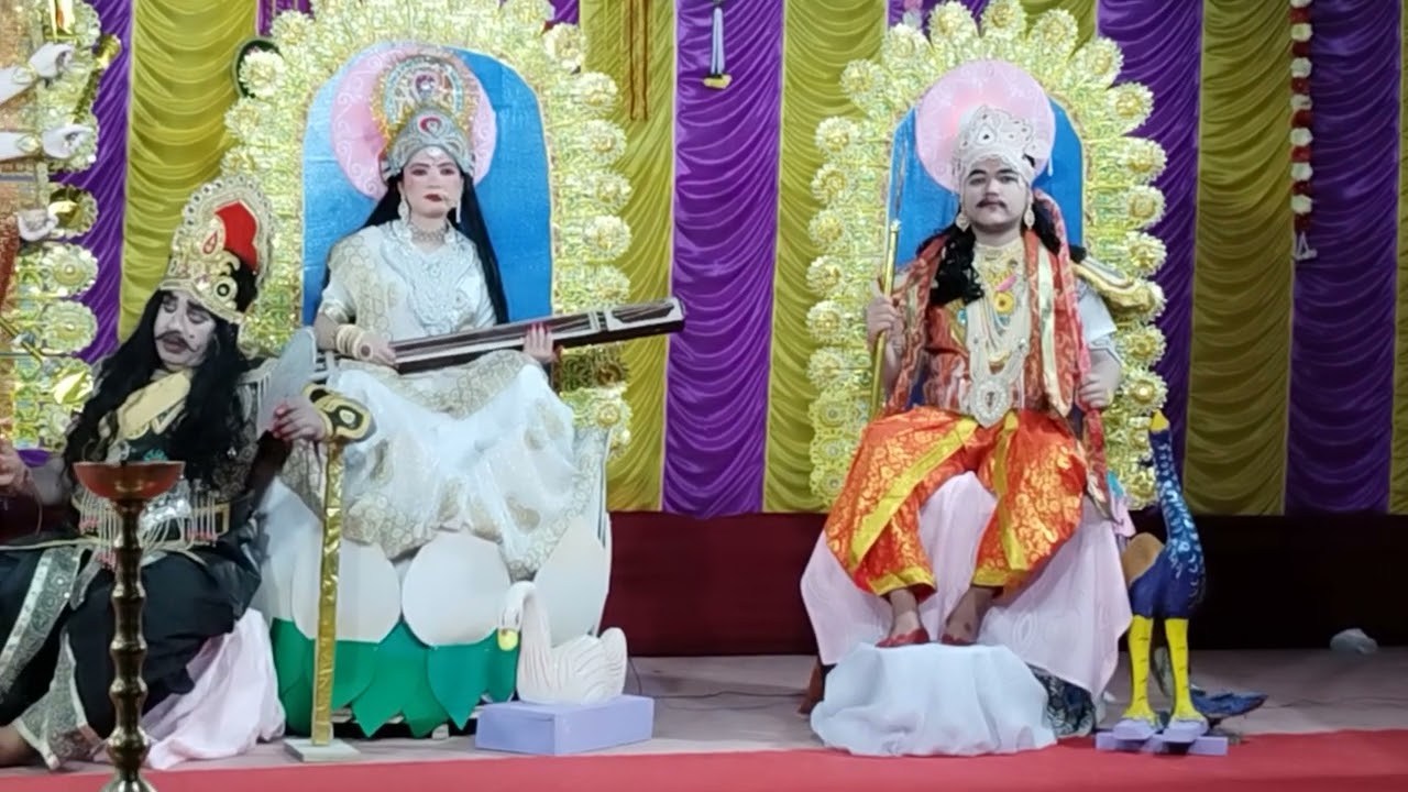 Durga Puja Jhaaki from Om Shanti ( Brahma Kumari)