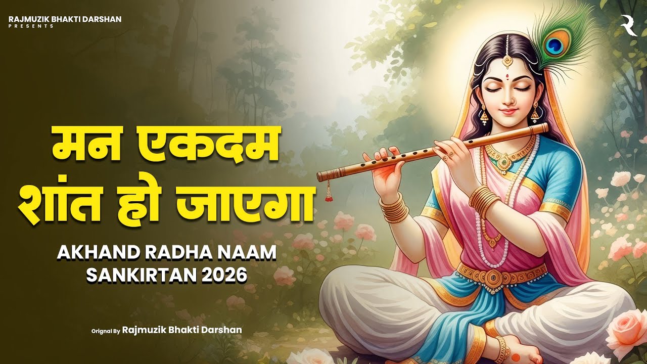 Ek Alag Hi Sukoon Hai Is Dhun Mein | Shri Radha Shri Radha | Nonstop Radha Naam Jaap | Meditation
