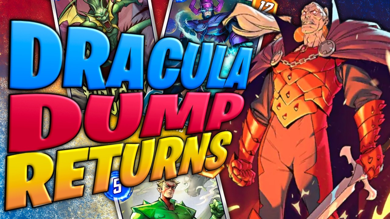 Dumping All the Cards - Marvel Snap - Dracula Dump Deck