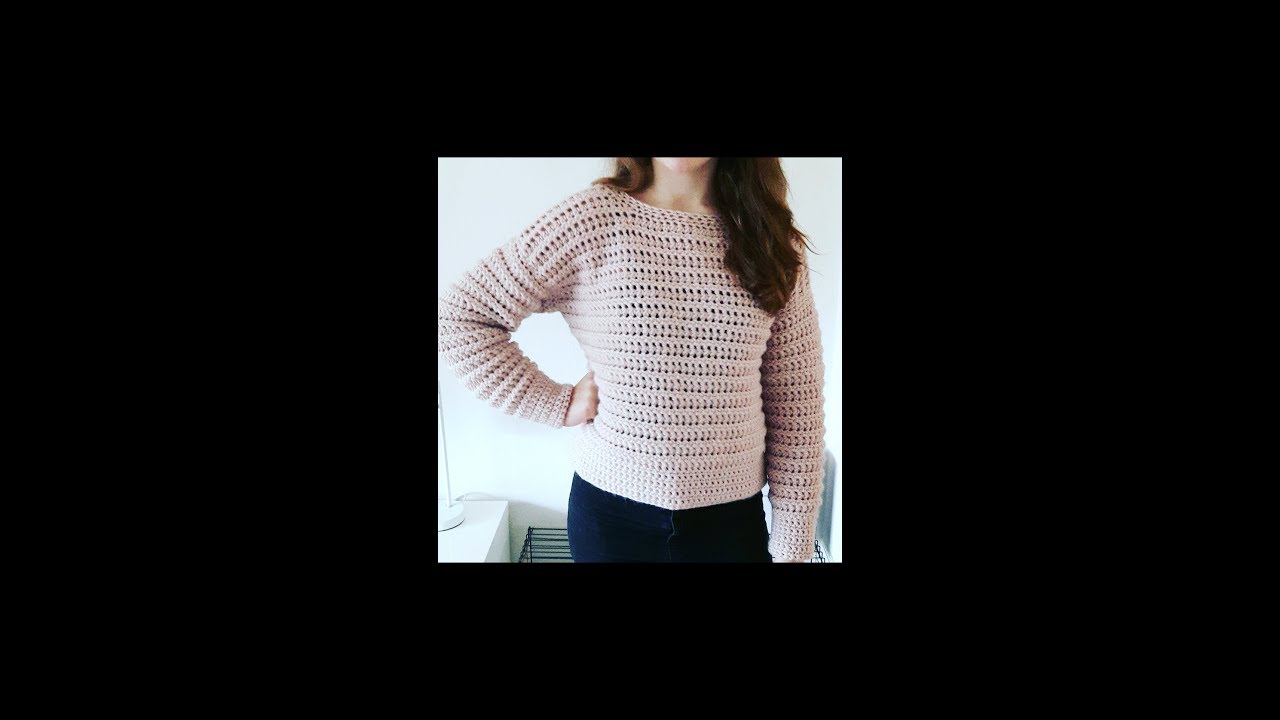 MbyM Cropped Sweater #64 RECHTSHANDIG