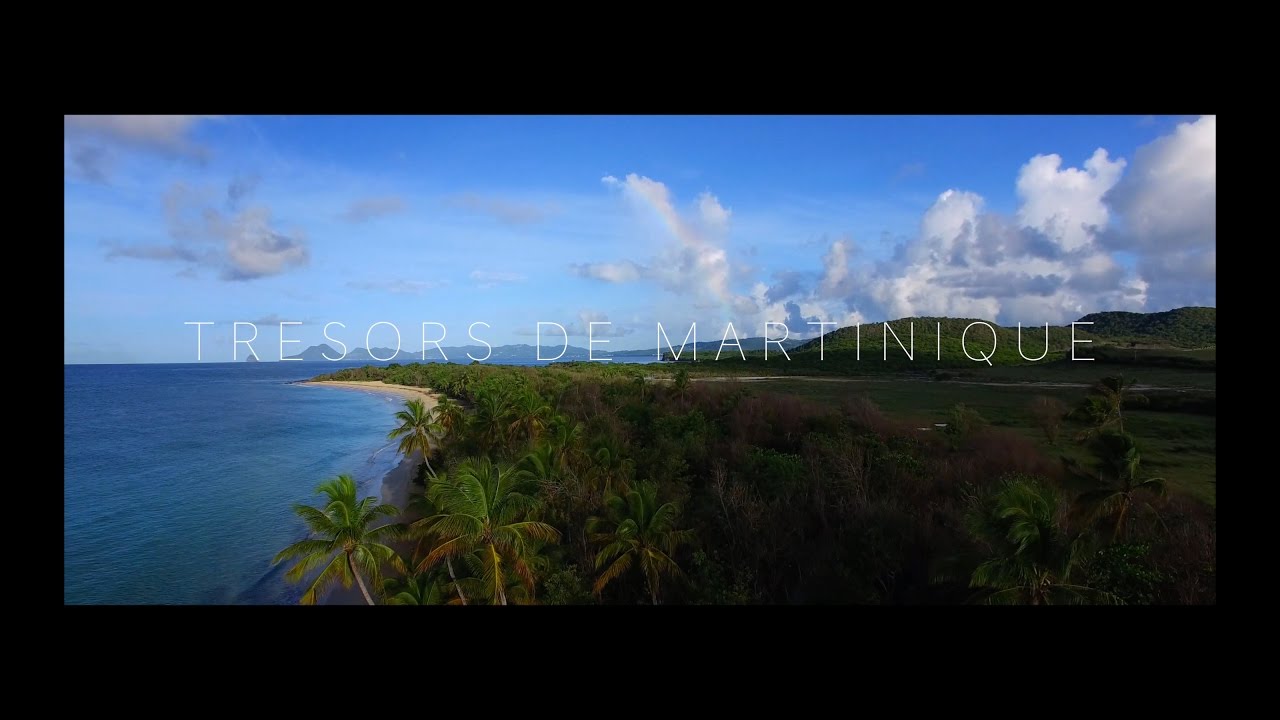 Tresors de Martinique balade en drone