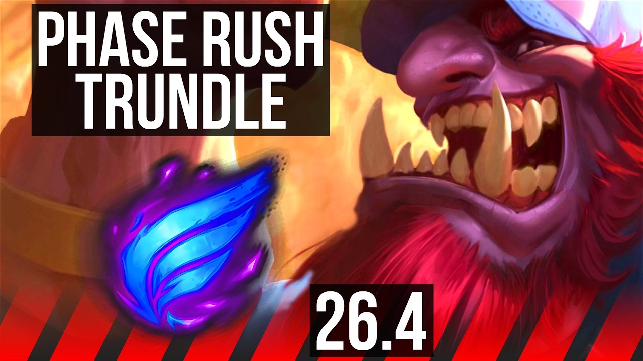 TRUNDLE vs VLADIMIR (TOP) | Phase Rush | EUW Master | 26.4