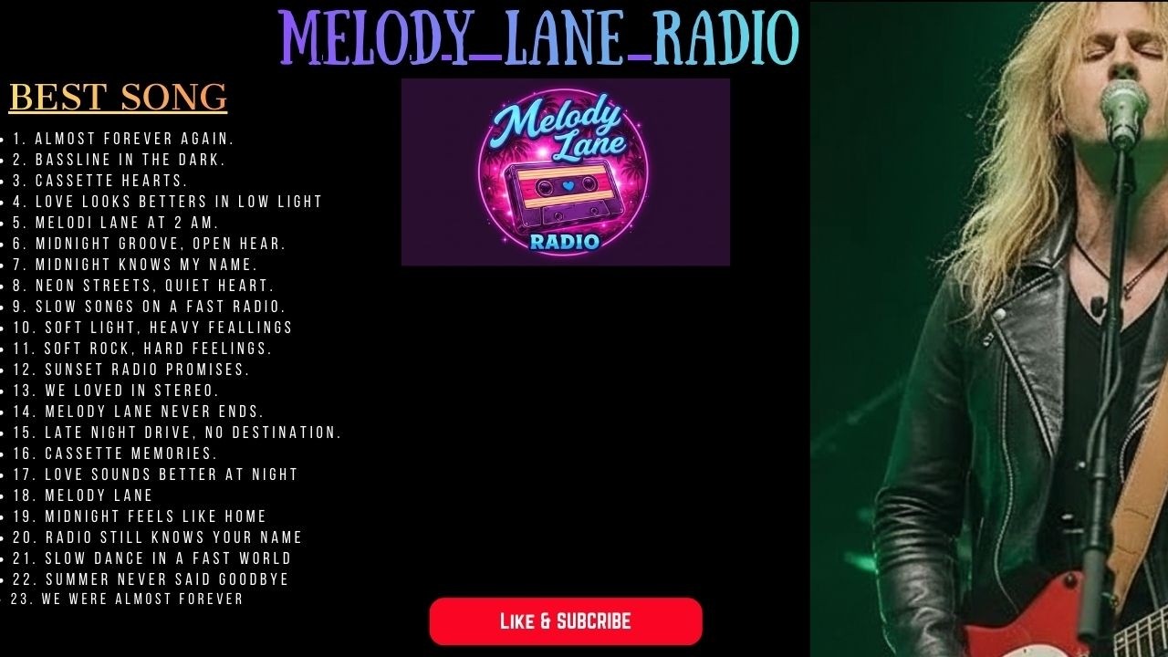 80s Love Songs Collection – Emotional Slow Rock & Retro Pop