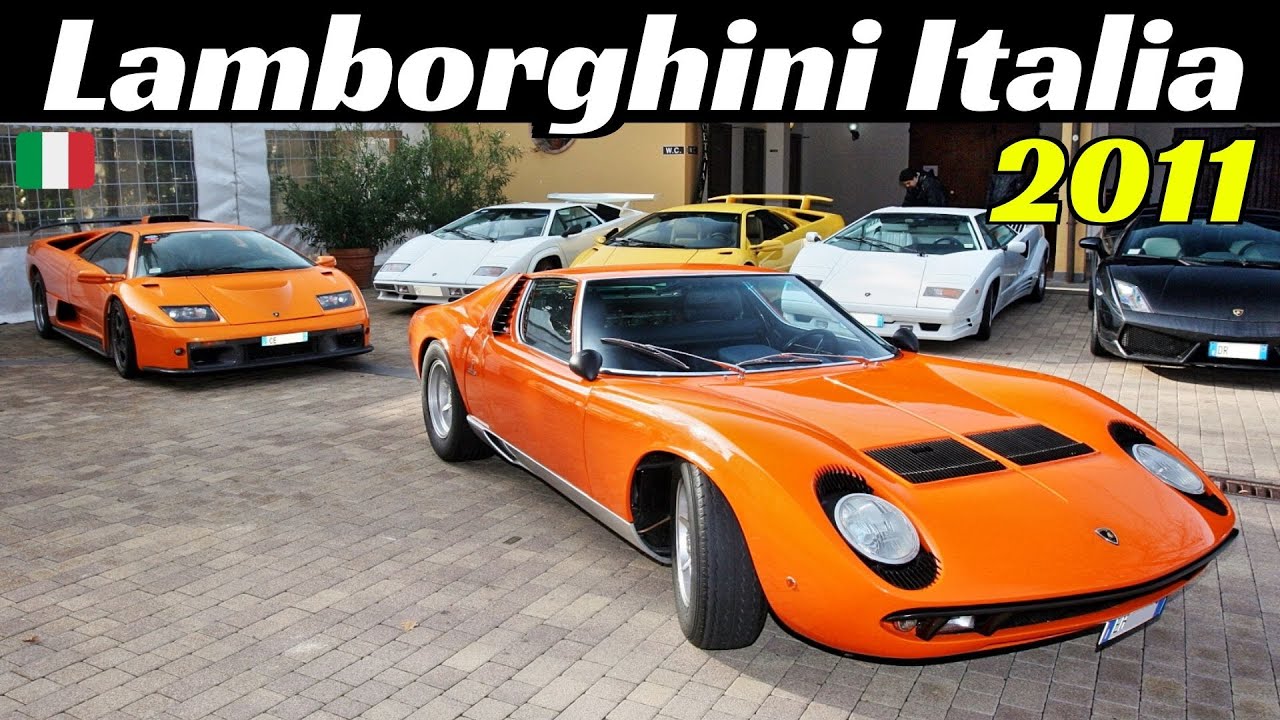 Raduno Lamborghini Club Italia 2011 - Modena, Italy - Diablo GT, Diablo SE, Murcielago 45th - N&deg;3/3