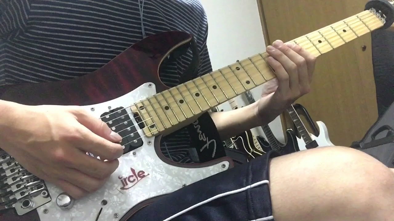 Polyphia 『persevere』Aaron Marshall guitar solo cover
