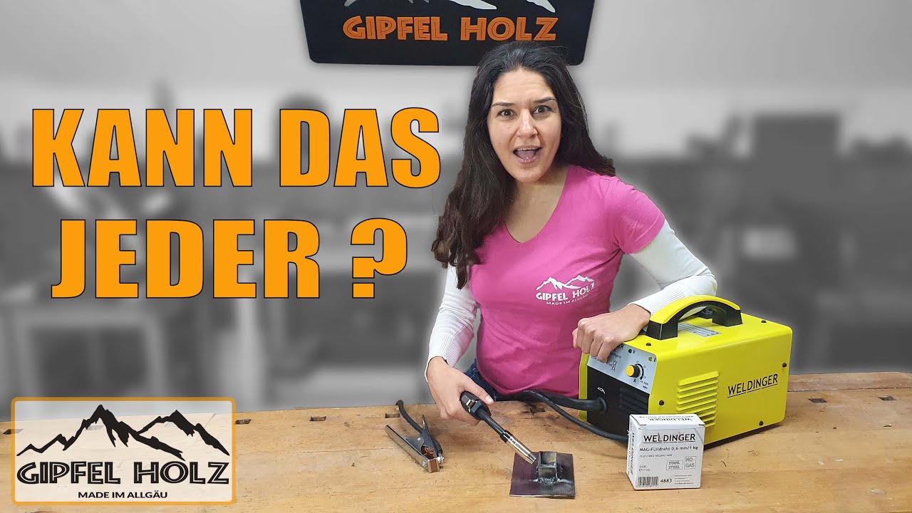 Einfaches Fülldrahtschweißgerät für Anfänger - Weldinger M 130 mini Flux im Test - Vorstellung