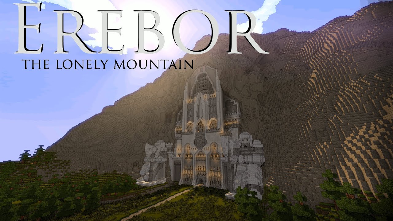 Recreating EREBOR In Minecraft | The Hobbit