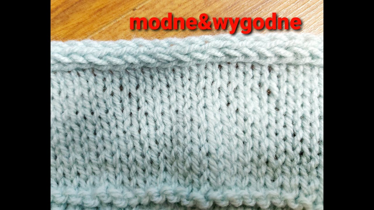 0734**Zakończenie robótki ** Zamykanie oczek sznurem i cord z 3 oczek*Dzierganie*Tutorial
