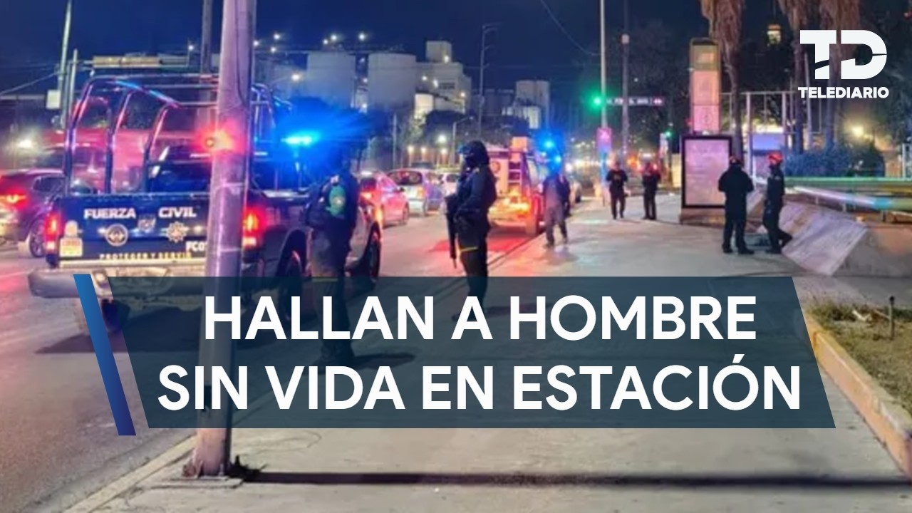 Hallan sin vida a un hombre en la estación General Anaya del metro