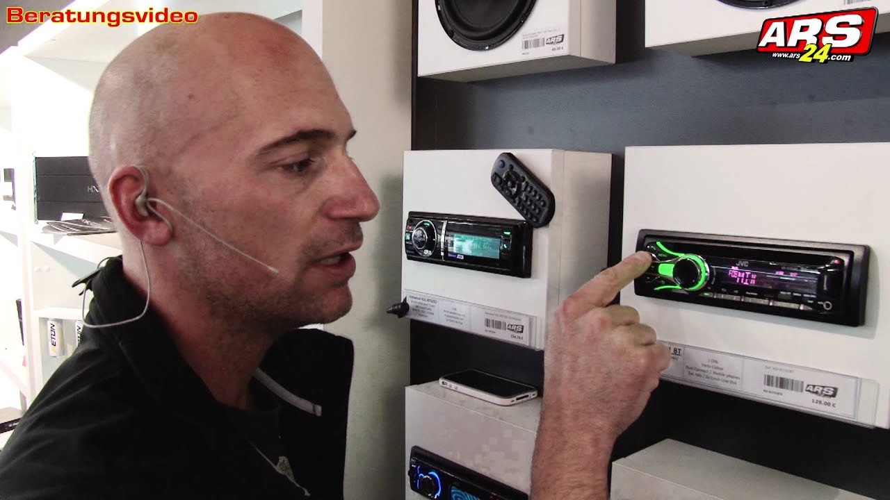 Autoradio 1-DIN mit Multicolor | JVC KD-R731 | Review | ARS24