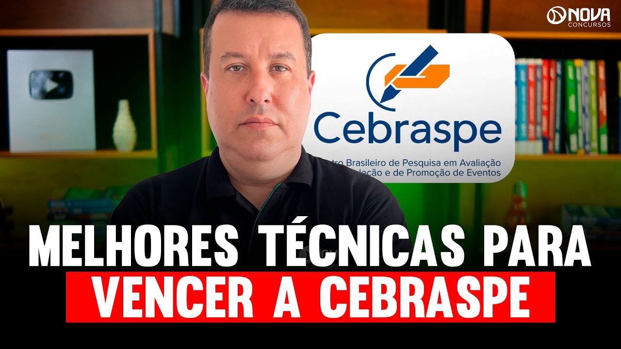 COMO VENCER A BANCA CEBRASPE EM QUALQUER CONCURSO 🏆