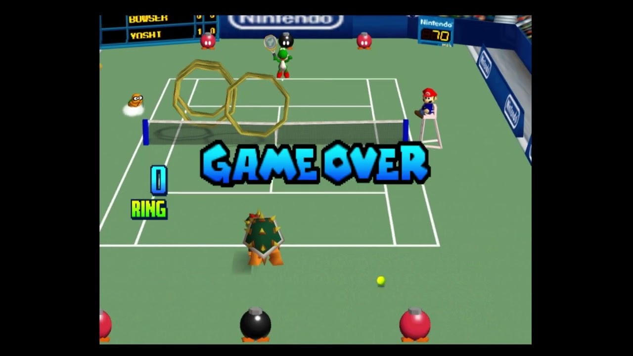 Game Over: Mario Tennis (Nintendo 64)