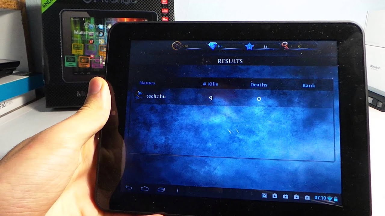 Prestigio MultiPad 8.0 Pro Duo Dungeon Hunter III gameplay video | Tech2.hu