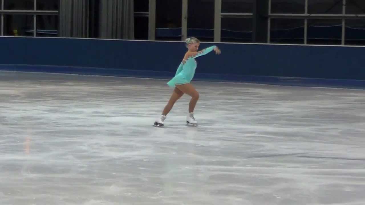 Westfalen Cup 2014-EJE-Nachwuchs Mädchen-Celine Göbel-KÜR-82,77 Endpunkte