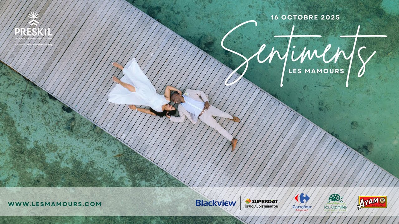 Sentiments — Les Mamours (Clip Officiel) Zouk 2025
