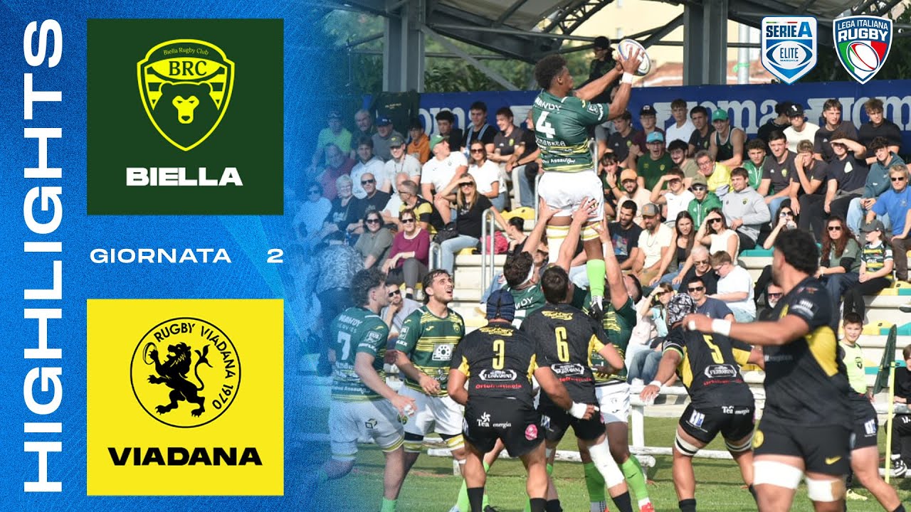 BIELLA - VIADANA | Giornata 2 | Serie A Elite | Highlights