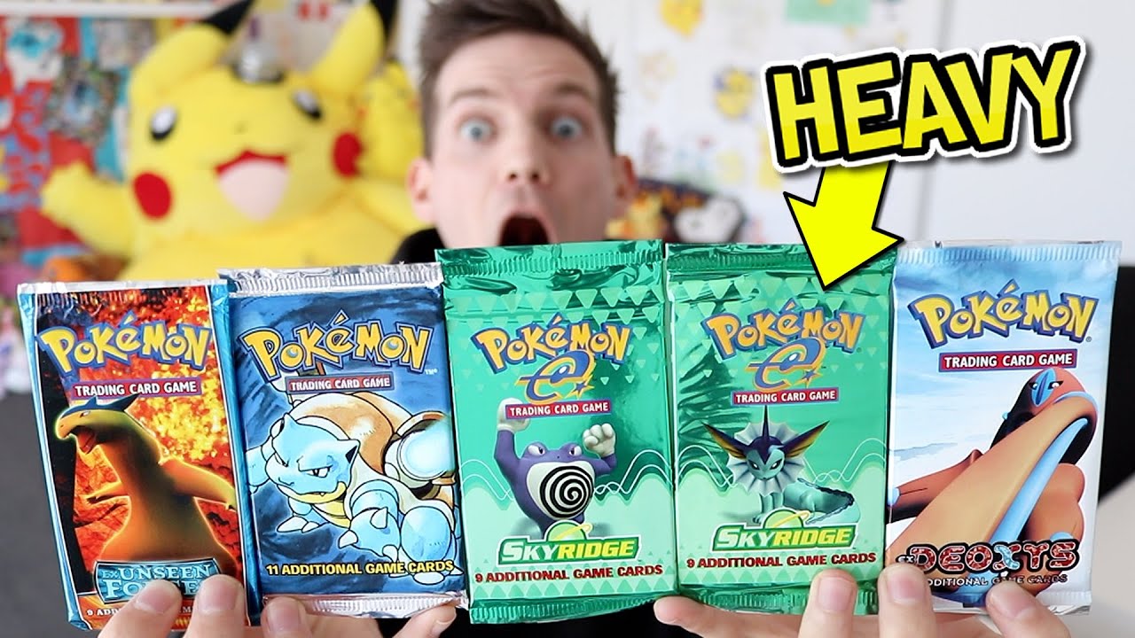 I Open *HEAVY* Skyridge, Base Set & EX Series Pokémon Packs!! (UNREAL)