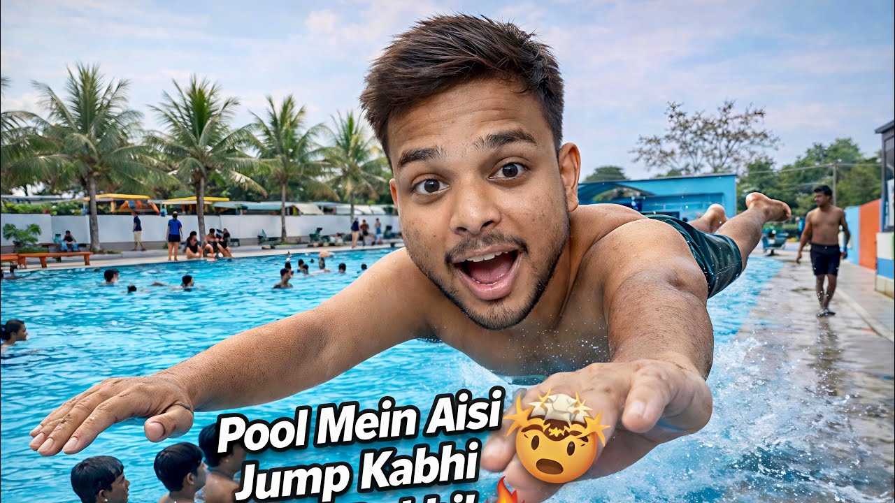 Pool Mein Aisi Jump Kabhi Nahi Dekhi! 🤯🔥 (Insane Dive Challenge)