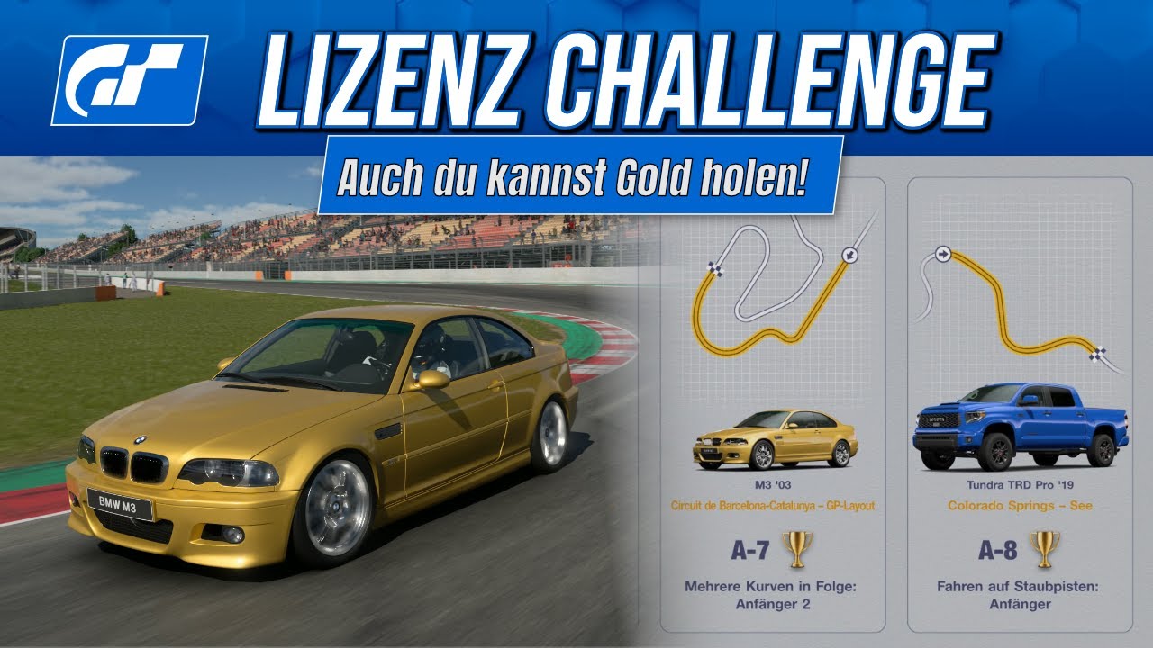 GT7 Lizenz Challenge A7 & A8: So schaffst auch du Gold! 🥇