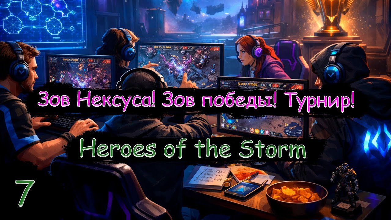 Вечерний пот! Вечерний ХОТС! | Heroes of the Storm | Стрим