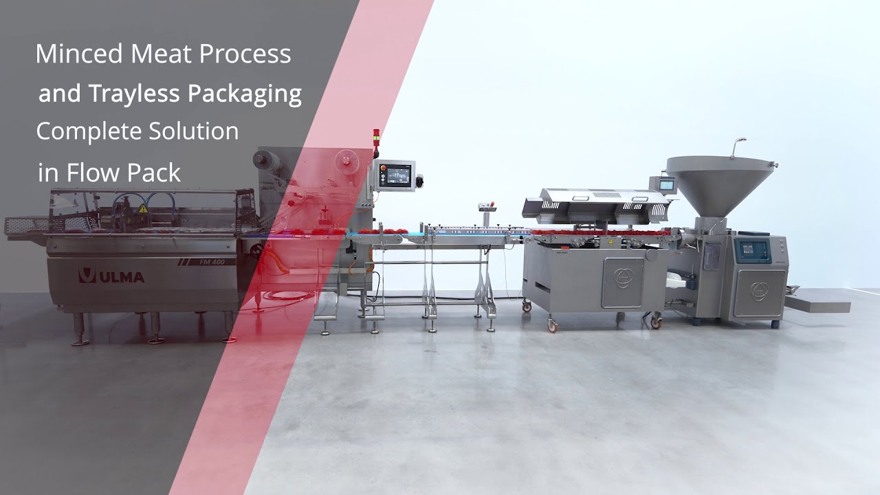 Minced meat process and trayless packaging complete solution - ULMA Packaging