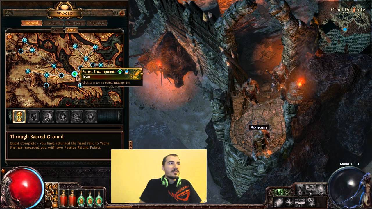 [Path of Exile] PoE Leveling Race & Strategy