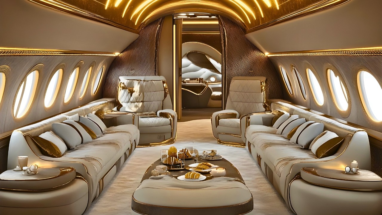 Inside the Most Luxurious Private Jet Interiors of 2025