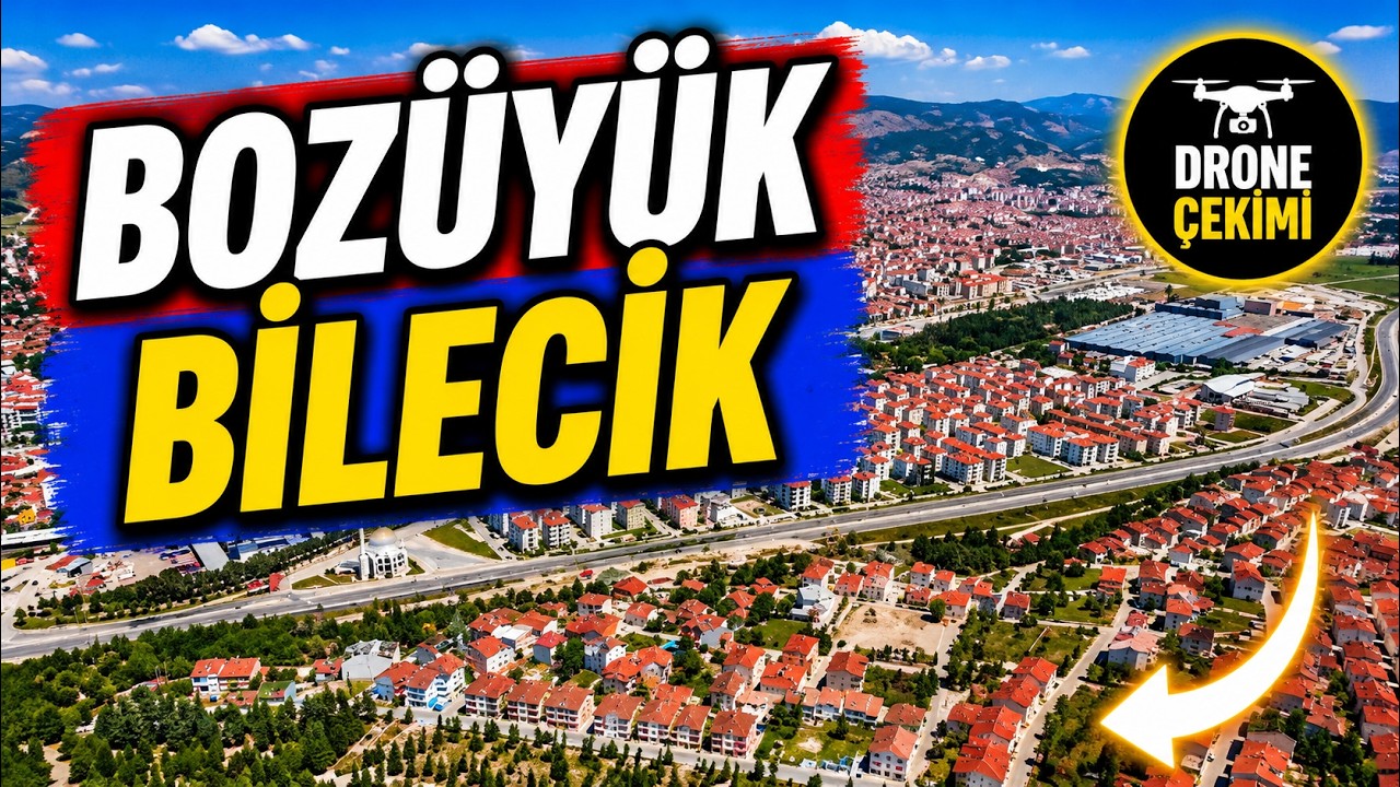 BOZÜYÜK BİLECİK DRONE ÇEKİMİ (DJİ MAVİC AİR-2) #bozüyük #bilecik
