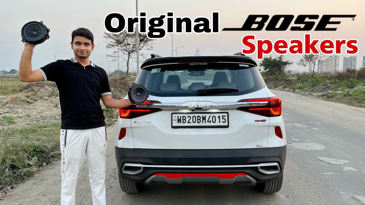 Finally BOSE Speakers Installed In Our Kia Seltos HTX - अब आएगा मज़ा 🔥