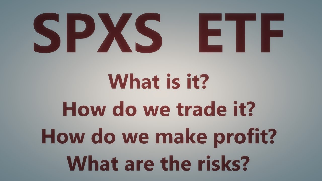 Короткая продажа ETF по SPXS: как мы торгуем, получаем прибыль и рискуем? Для активных дейтрейдеров: объяснение SPXS