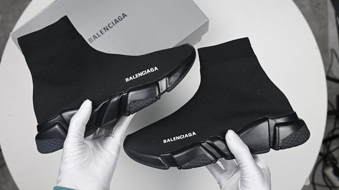 Real vs fake Balenciaga Speed Trainer REVIEW