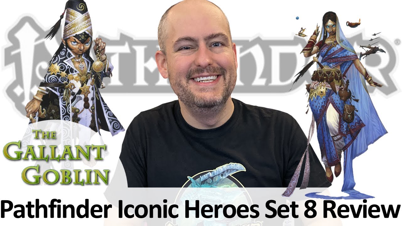 Iconic Heroes Set 8 Review - Pathfinder Battles Miniatures