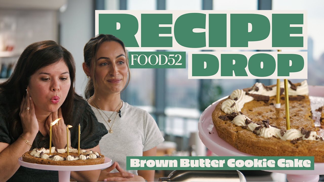 Nea Bakes A Brown Butter Cookie Cake For Her Boss’s Birthday | Recipe Drop | Food52