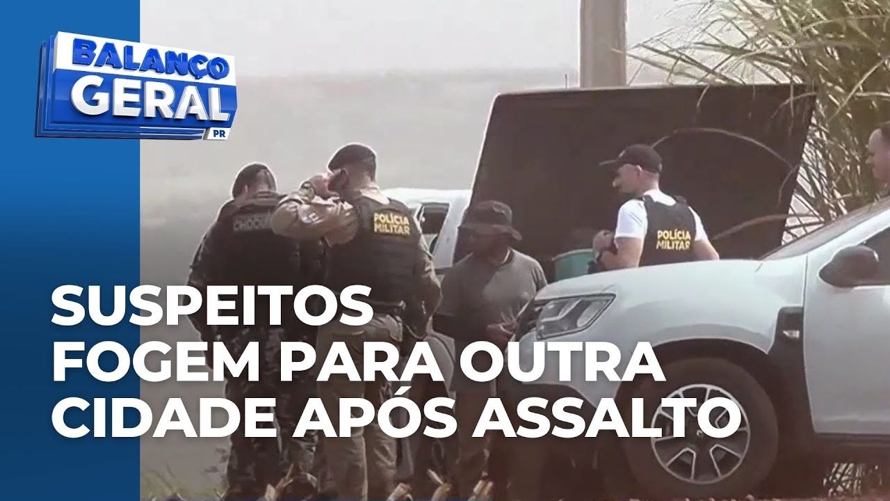 Família é assaltada em Mandaguaçu e suspeitos fogem para área rural de Paiçandu, no PR