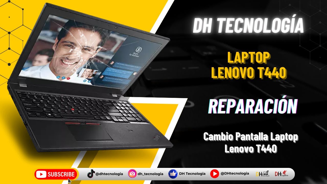 Cambio pantalla portatil Lenovo T440P T440 - Cambio Pantalla 14.0 slim 30 pines