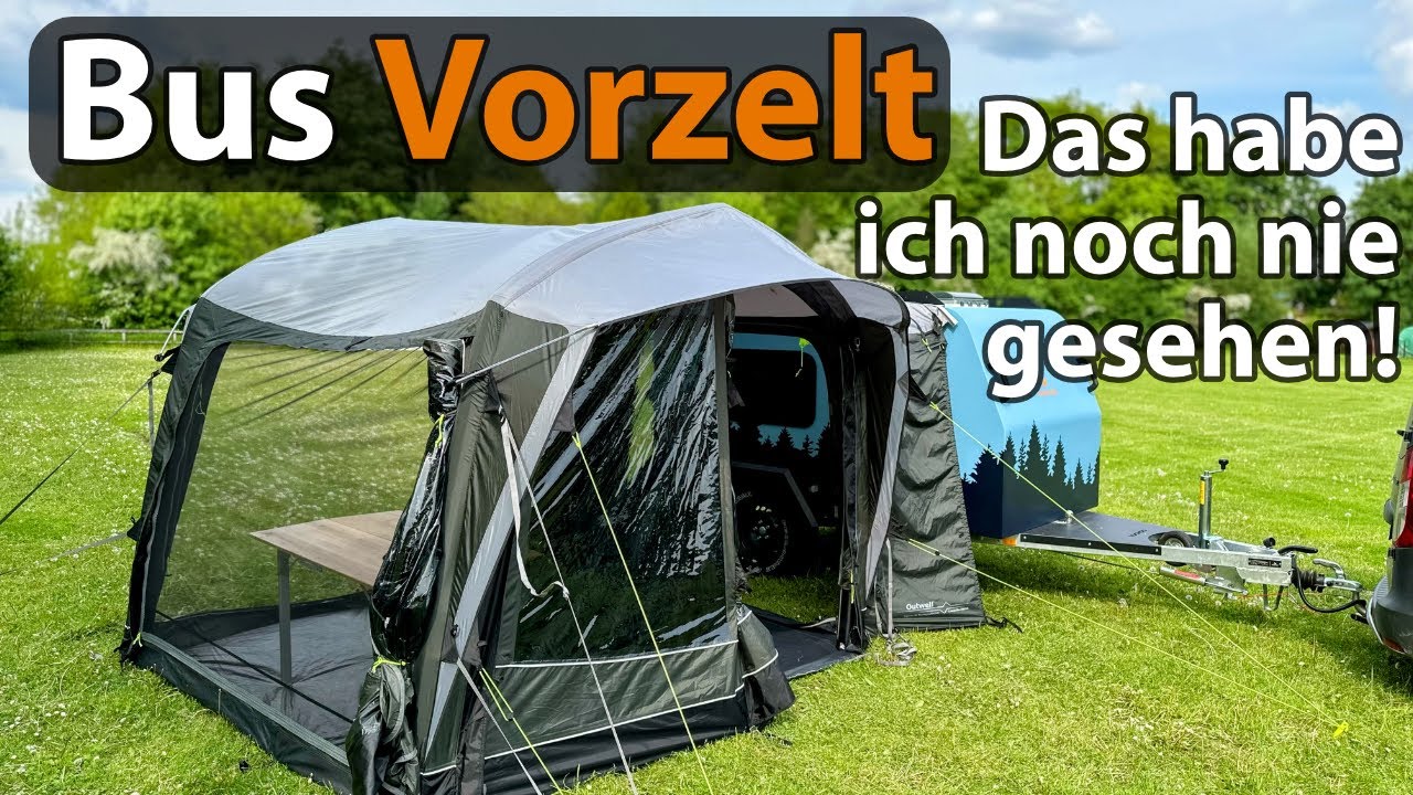 Aufblasbares VORZELT der Extraklasse 🤩 OUTWELL Crossville 250SA Review