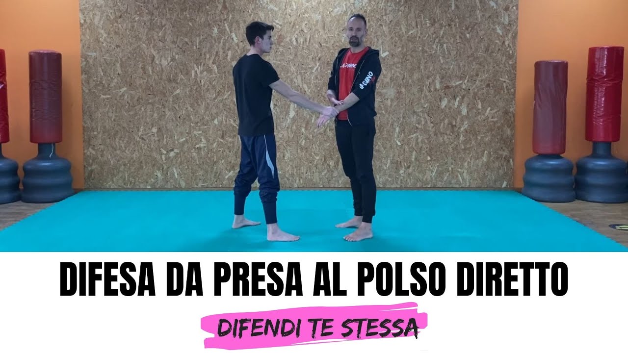 Difesa da presa al polso diretto - Difendi Te Stessa