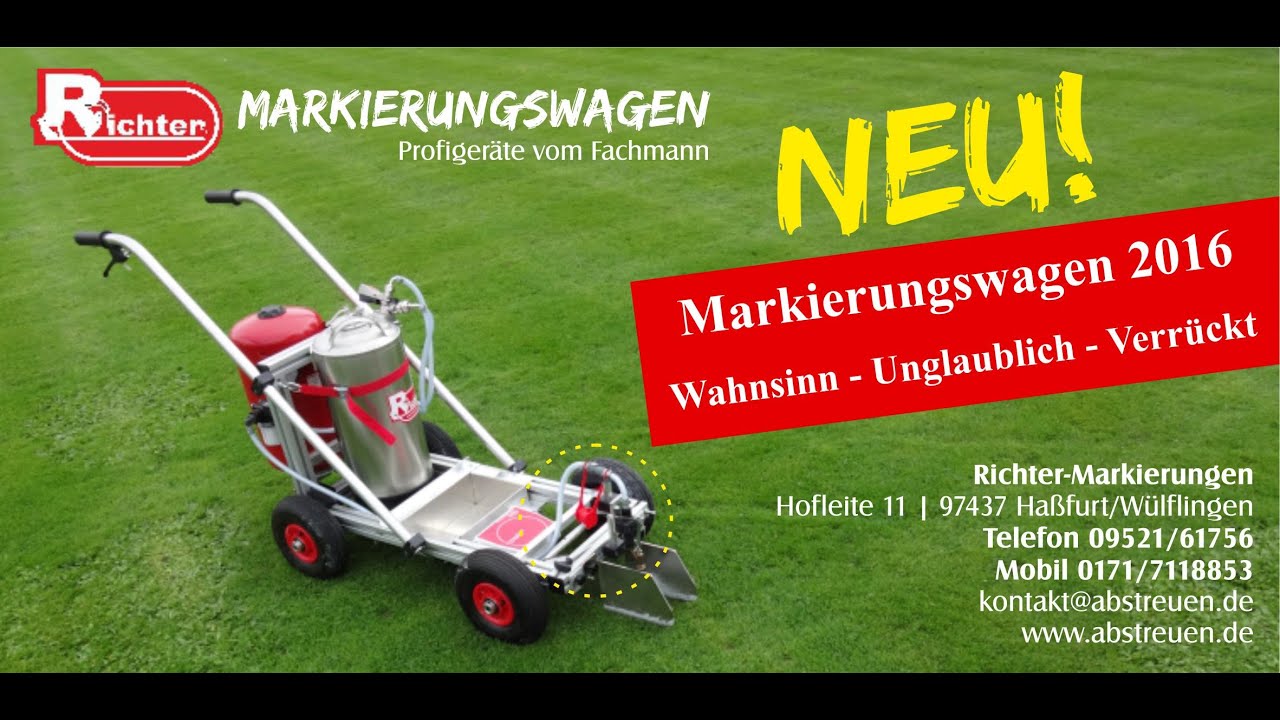 Wahnsinn - Unglaublich - Verr&uuml;ckt- So Einfach Fu&szlig;ballpl&auml;tze markieren