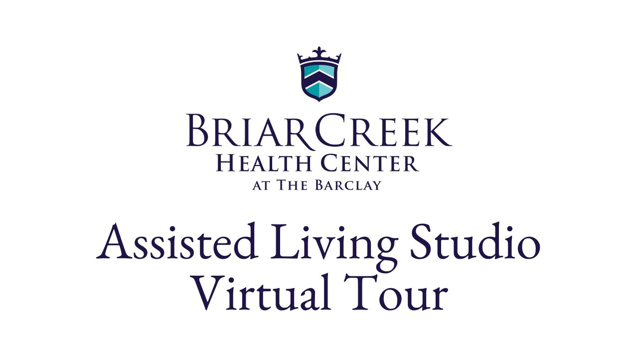 Assisted Living Studio Apartment Virtual Tour - The Barclay at SouthPark, Senior Living Community