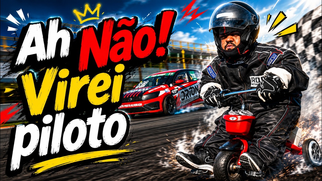 AN&Atilde;O PILOTO DE CORRIDA - VLOG DE AN&Atilde;O