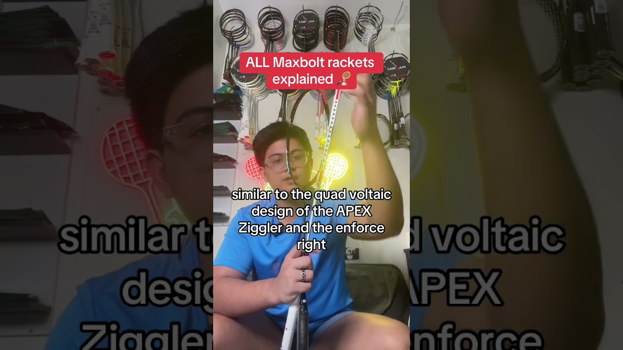 Buy #maxbolt from #badminton #badmintontiktok #badmintonphilippines #badmintonracket