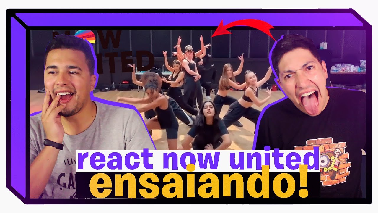 React do Now United ensaiando pra Turnê!