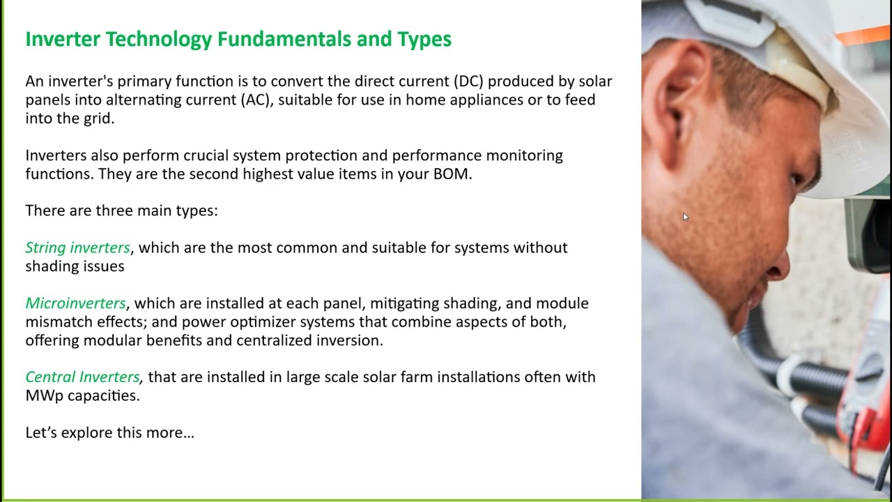 Renewable Energy Financials: Cost Analysis and ROI Webinar October 2024
