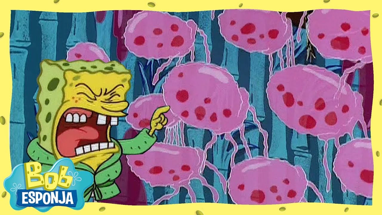 Fiesta de medusas | Bob Esponja en Español