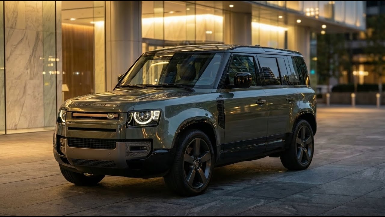 This 2026 Defender Looks INSANE in Woolstone Green 🔥 Luxury Redefined