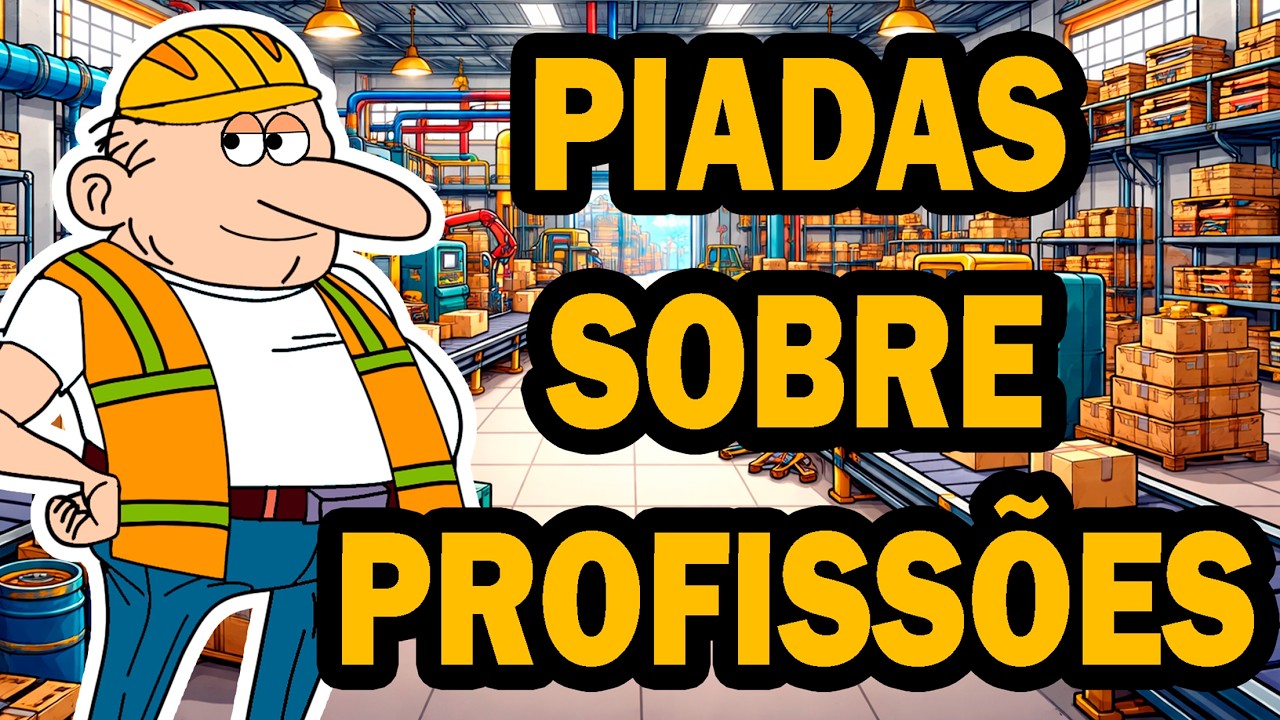 PIADAS SOBRE PROFISS&Otilde;ES - HUMORISTA THIAGO DIAS