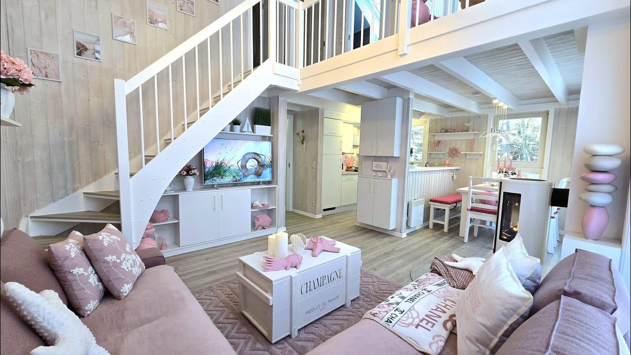 Pink und Meer - Dieses Haus ist nicht normal und genau deshalb musst Du es sehen! 90 m bis zum Meer!