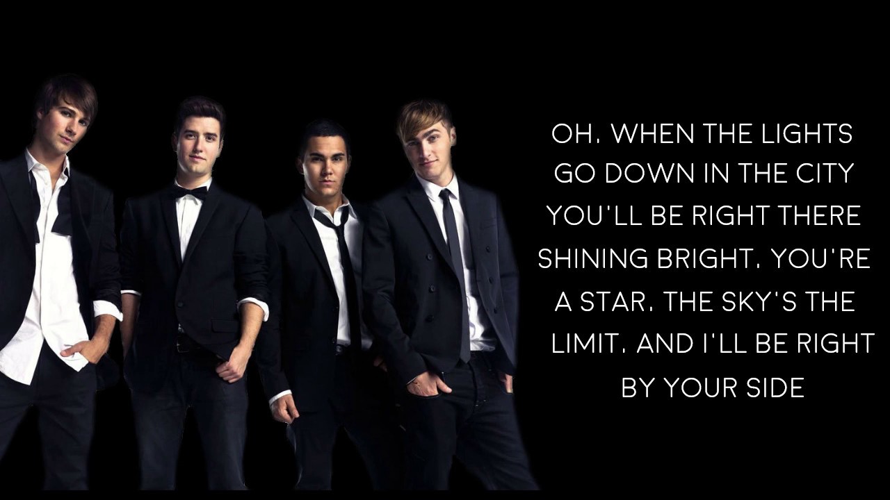 Invisible - Big Time Rush (HD Lyrics + Pictures)