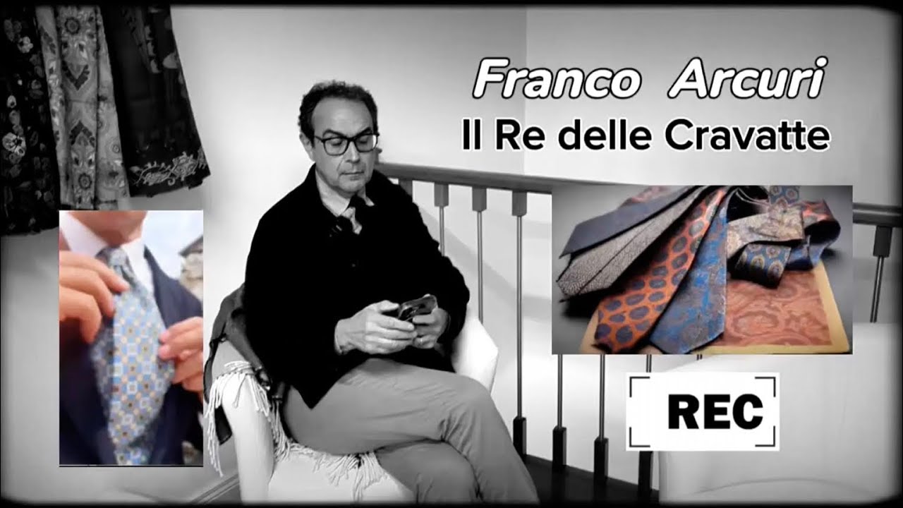 “La Miglior Cravatta d’Italia Nasce in Calabria: La Storia di Franco Arcuri”